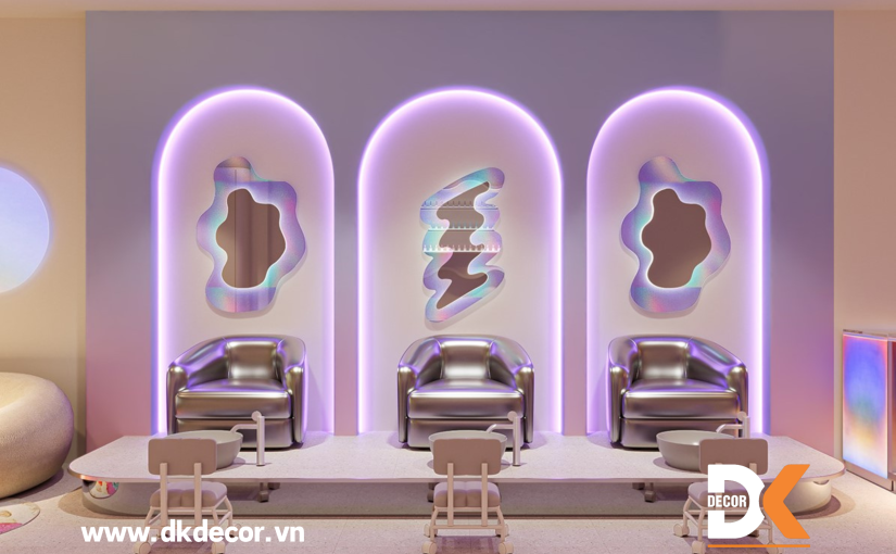 Thiết Kế Tiệm Nail Sang Trọng Tại Quận 2