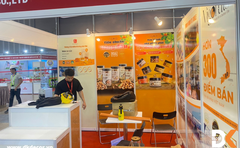 Thi Công Gian Hàng Vigonuts
