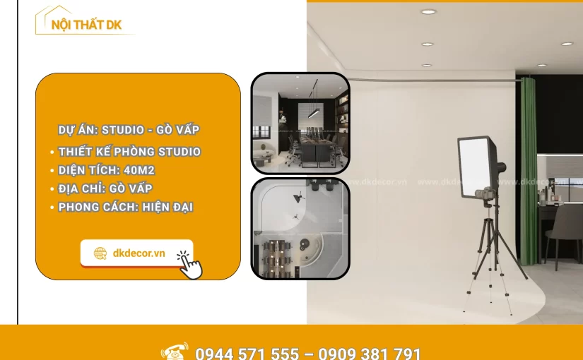 Thiết Kế Studio – Gò Vấp