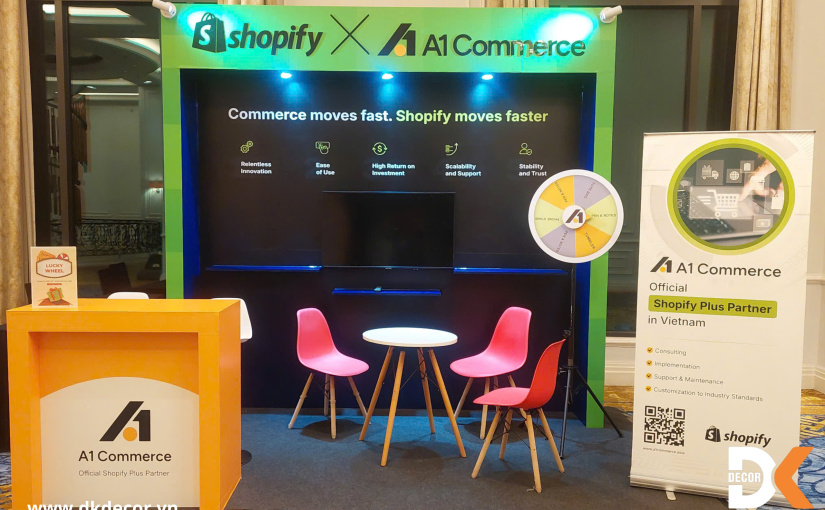 Thi Công Gian Hàng Triển Lãm Shopify