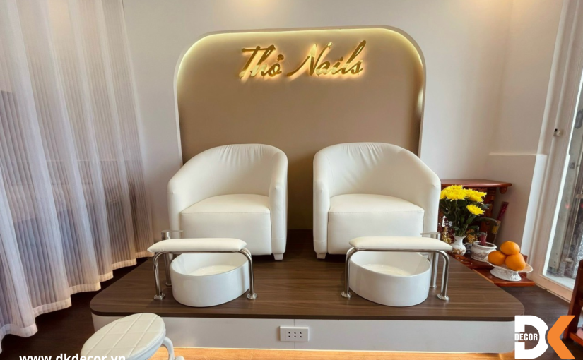 Thi Công Tiệm Nail – Thỏ Nail Quận 7