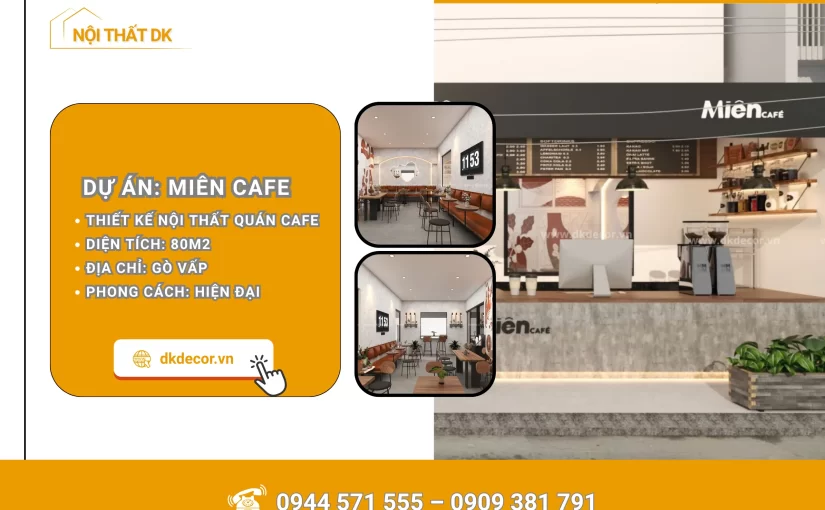 Thiết Kế Quán Cafe – Miên Cafe