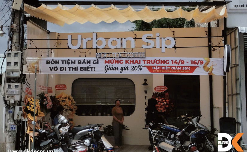 Thi Công Quán Cafe – URBAN SIP Tiền Giang
