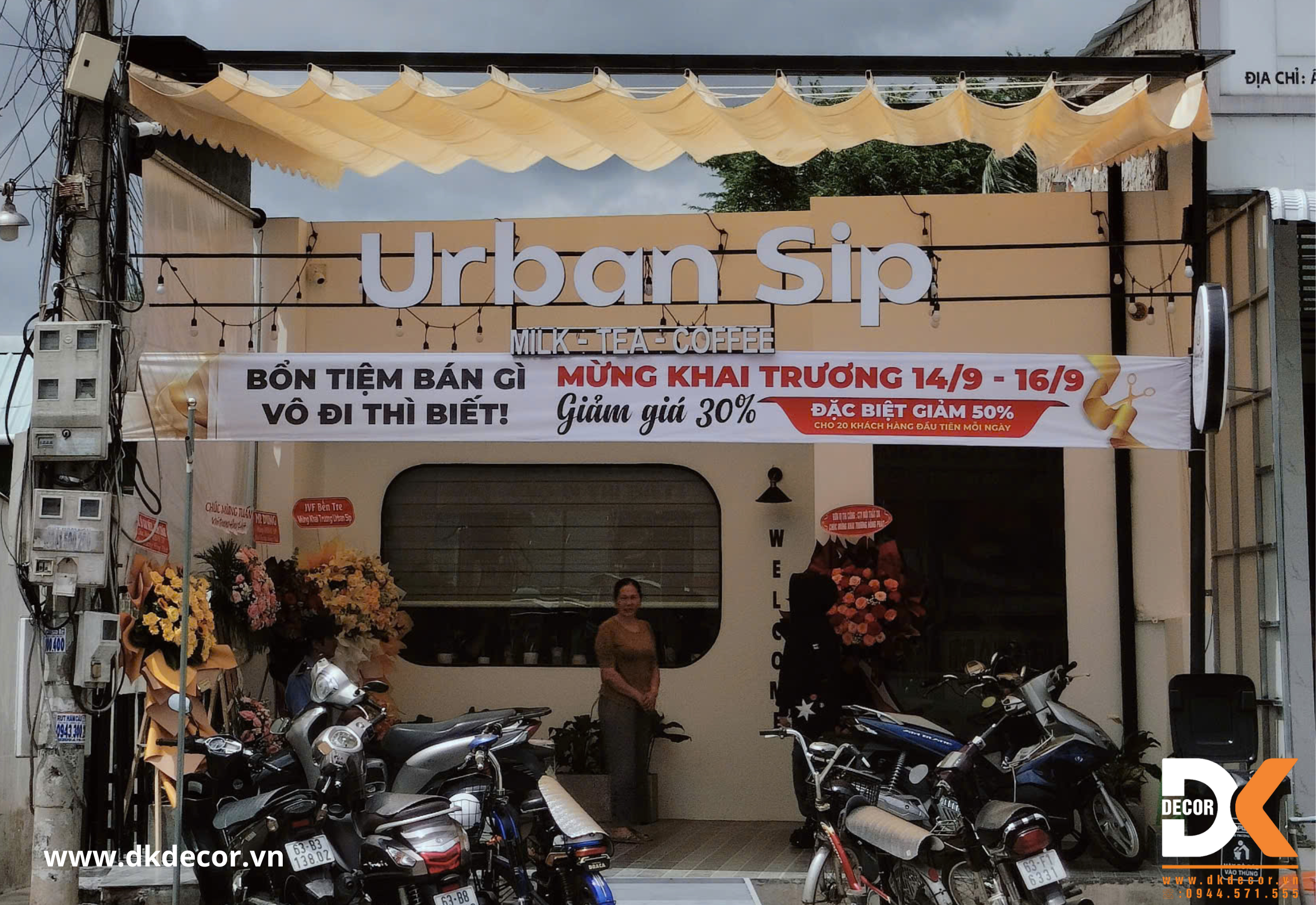 Thi Công Quán Cafe – URBAN SIP Tiền Giang 