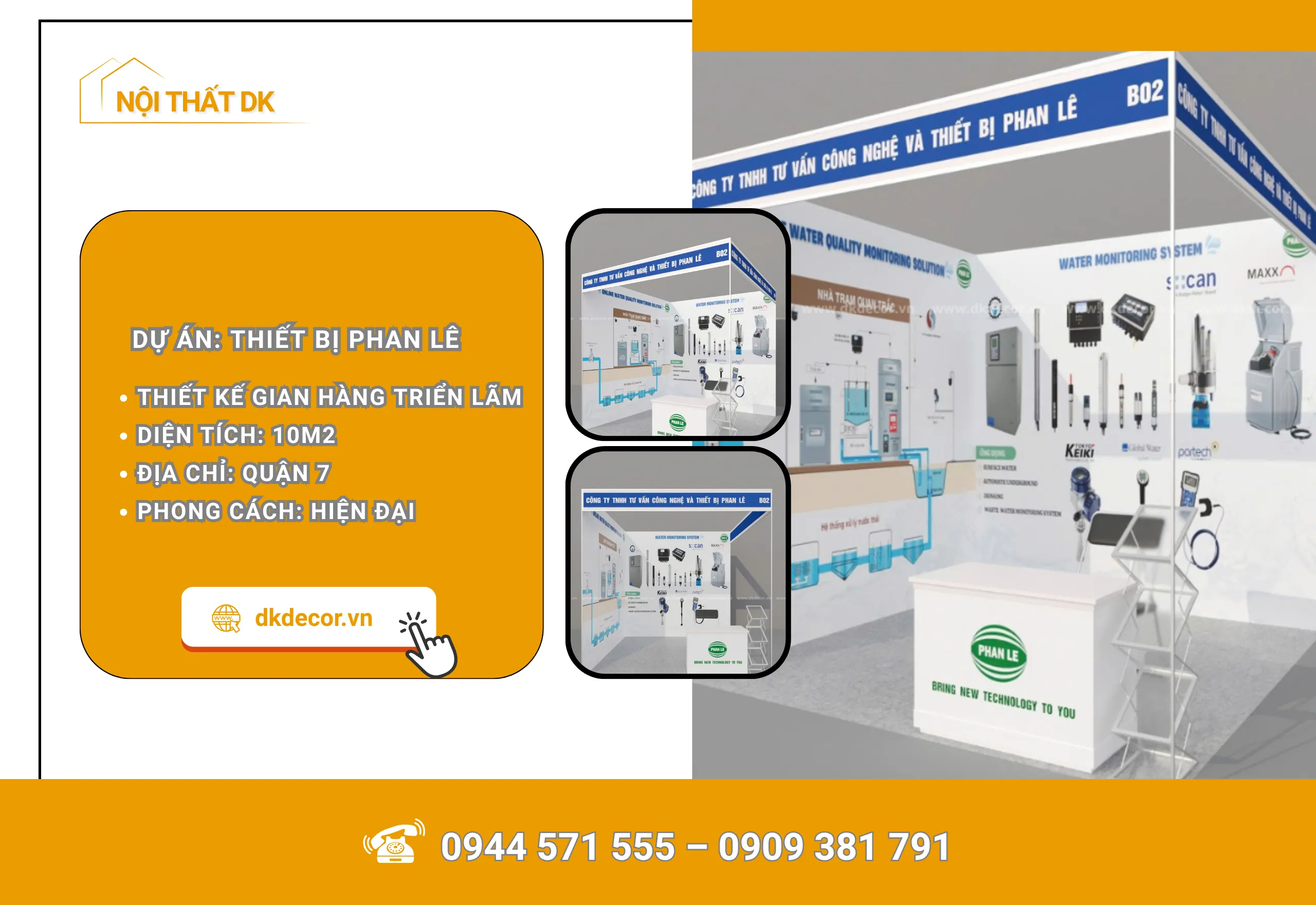 Thiết Kế Triển Lãm Công Ty Phan Lê 