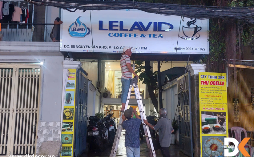 Thi Công Quán Trà Sữa LELAVID