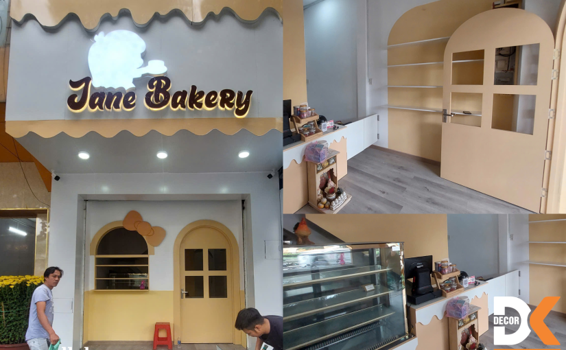 Thi Công Tiệm Bánh Kem Jane Bakery Quận 11