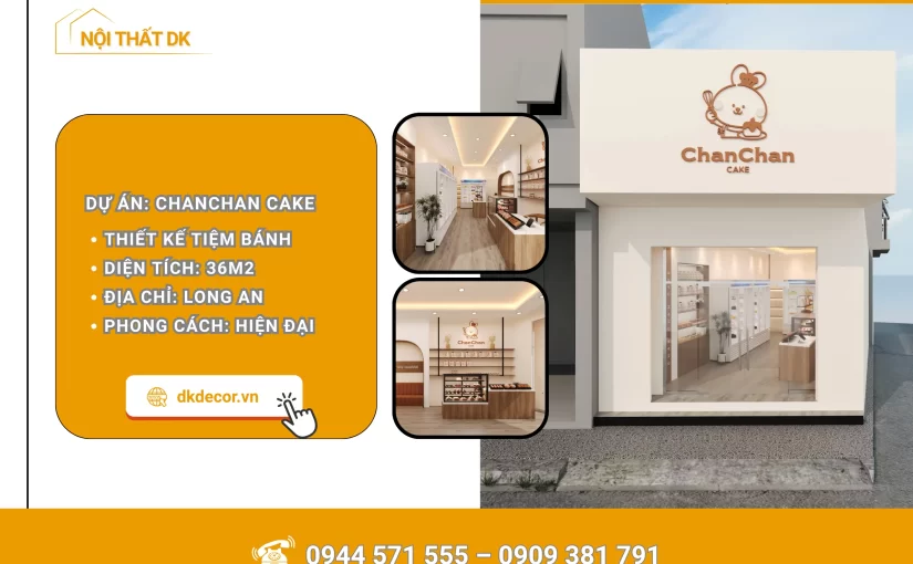 Thiết Kế Tiệm Bánh Chanchan Cake