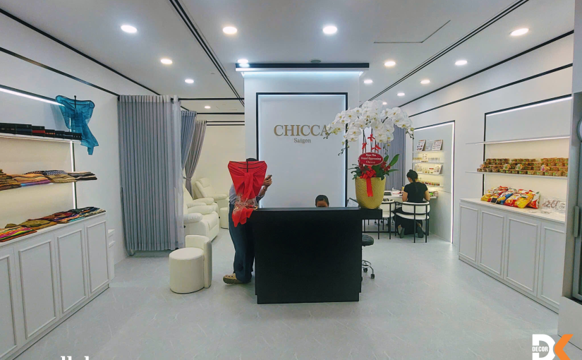 Thi Công Tiệm Nail Chicca