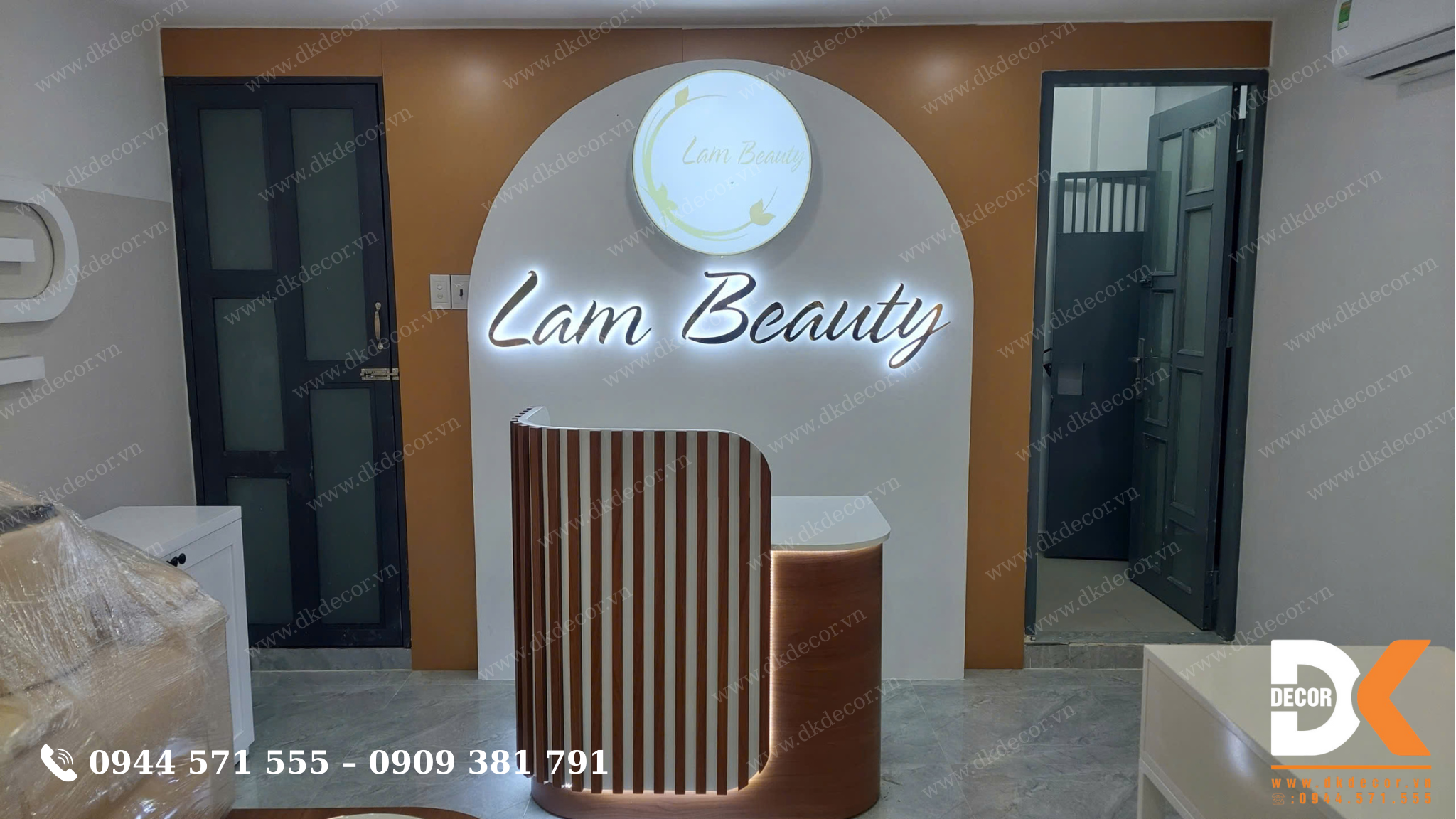 Thi công Tiệm Spa Lam Beauty Quận Phú Nhuận