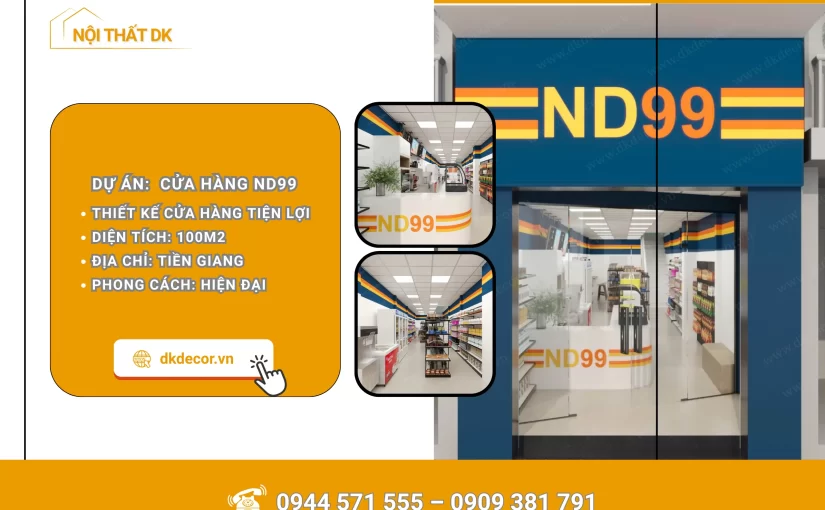 Thiết Kế Cửa Hàng Tiện Lợi N25 Tại Tiền Giang