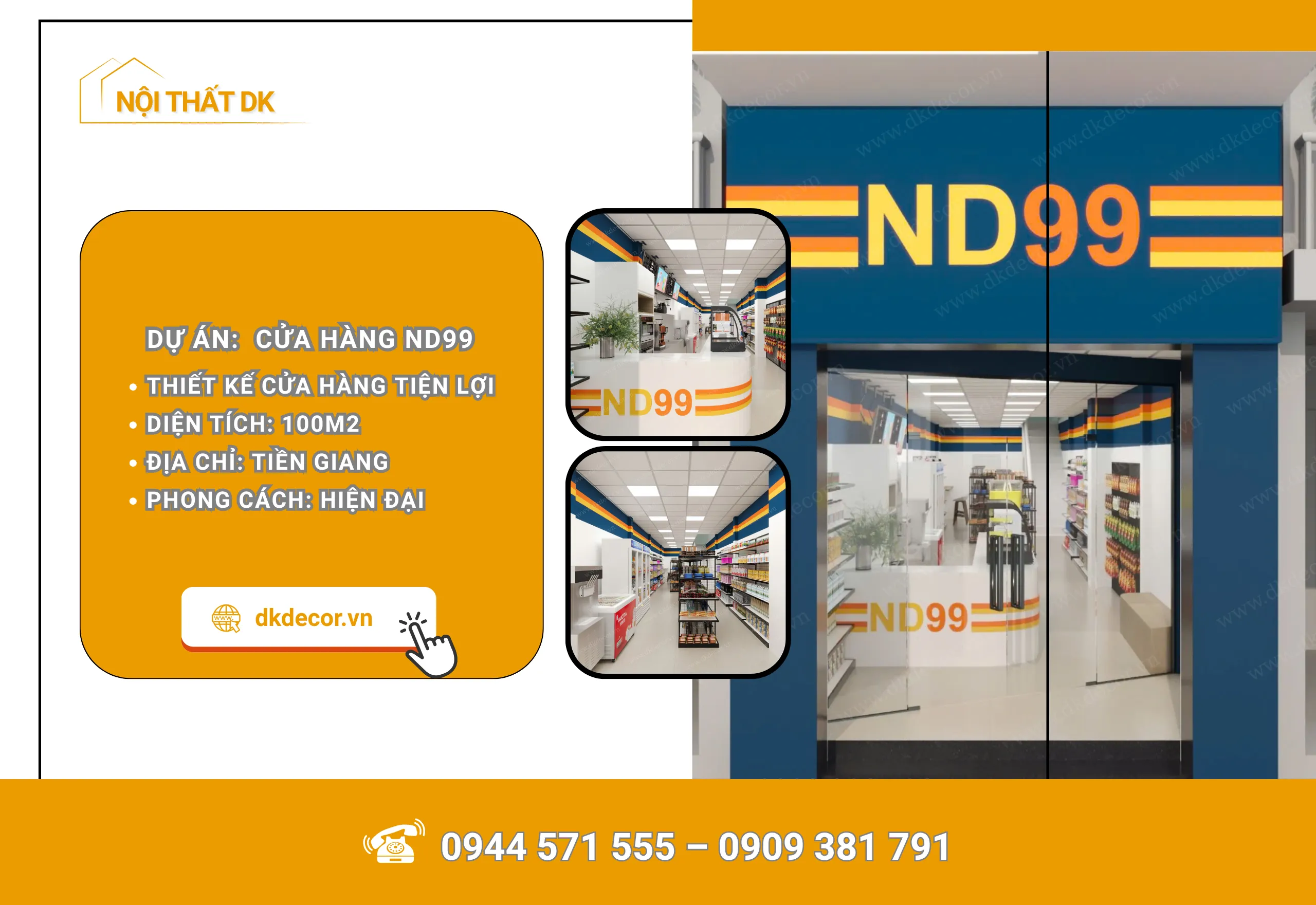 Thiết Kế Cửa Hàng Tiện Lợi N25 Tại Tiền Giang 