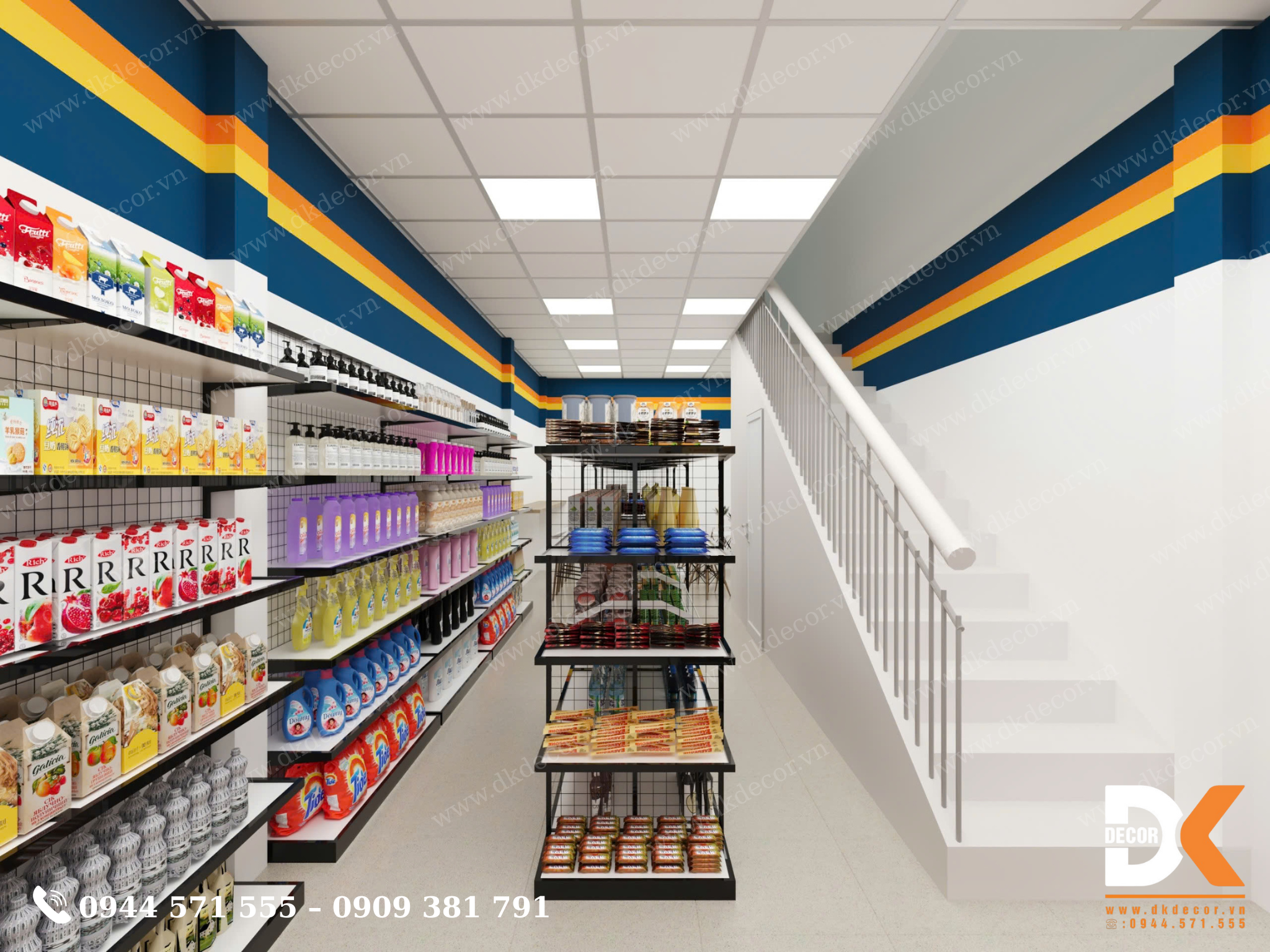 Thiết Kế Cửa Hàng Tiện Lợi N25 Tại Tiền Giang