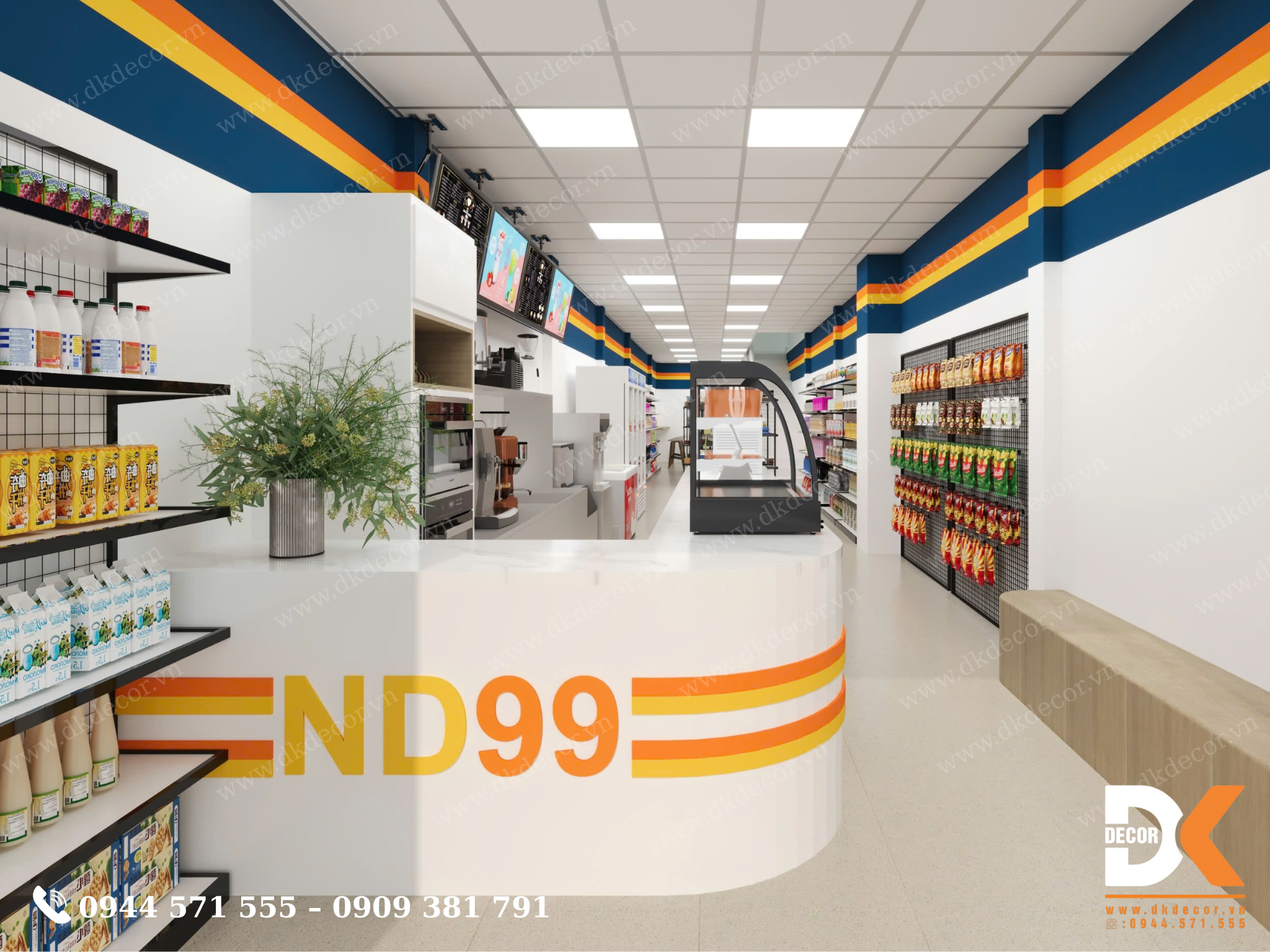 Thiết Kế Cửa Hàng Tiện Lợi N25 Tại Tiền Giang