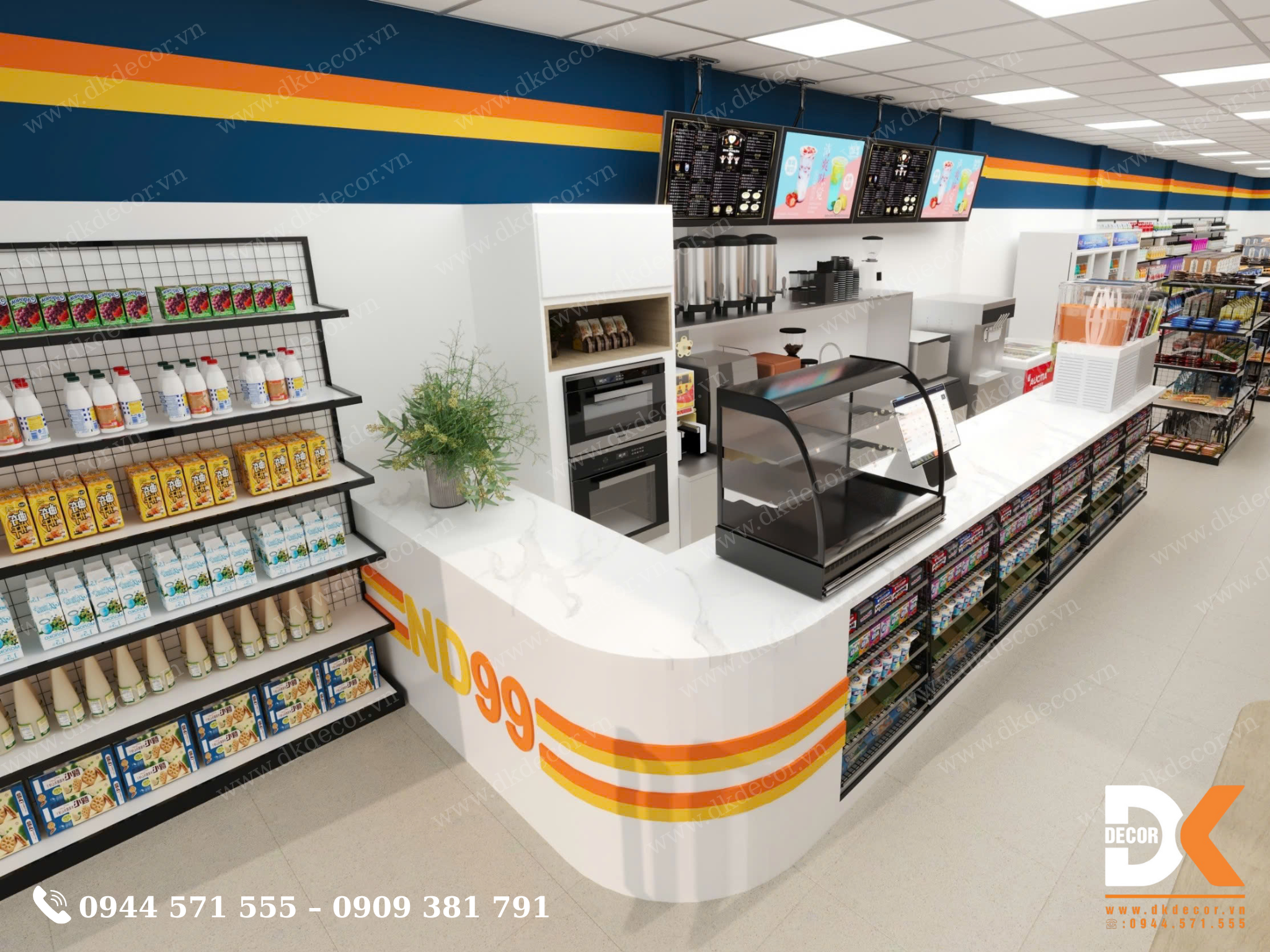 Thiết Kế Cửa Hàng Tiện Lợi N25 Tại Tiền Giang