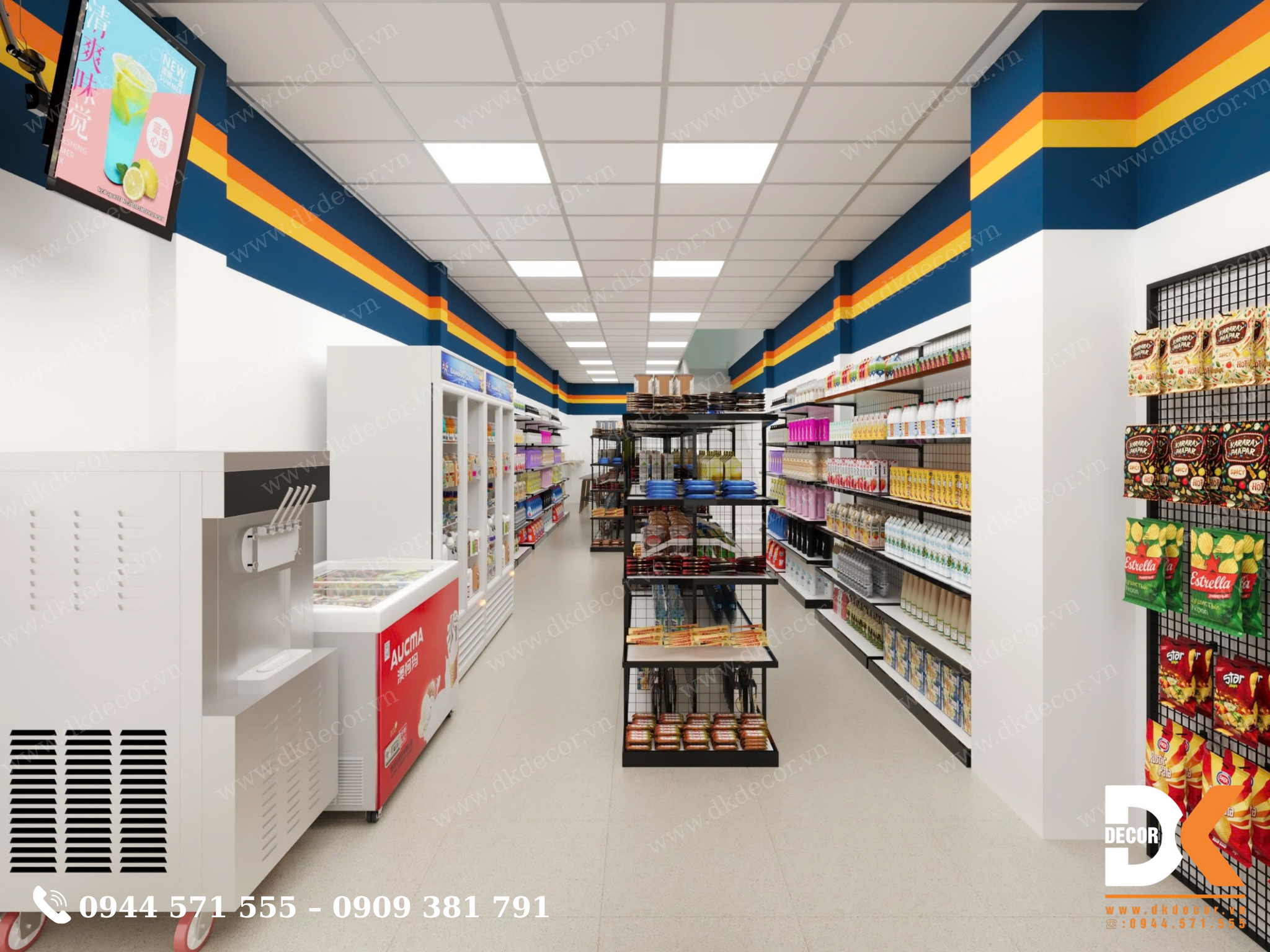 Thiết Kế Cửa Hàng Tiện Lợi N25 Tại Tiền Giang