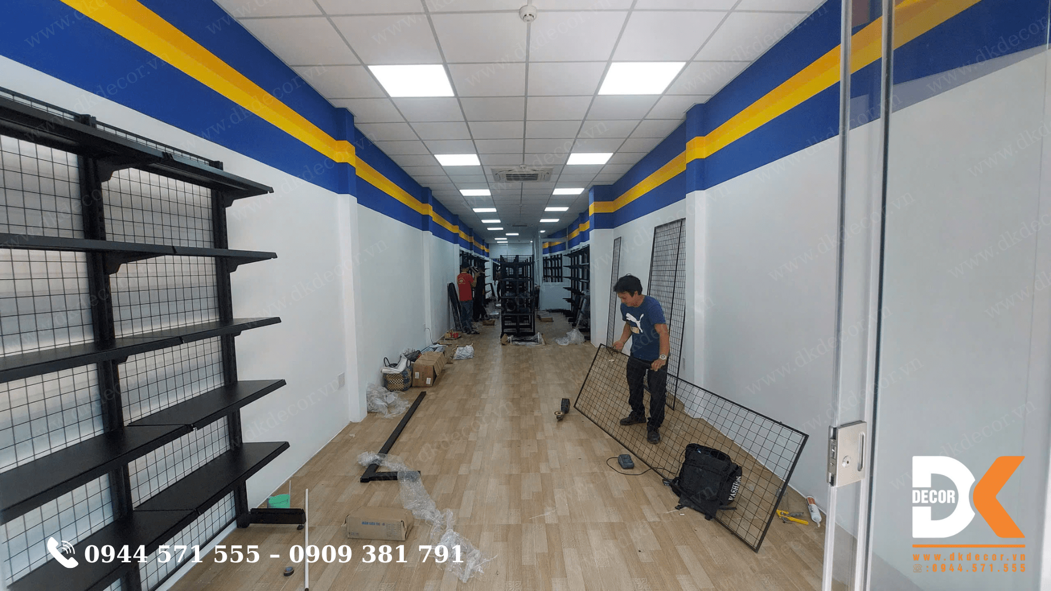 Thi Công Cửa Hàng Tiện Lợi N25 Tại Tiền Giang