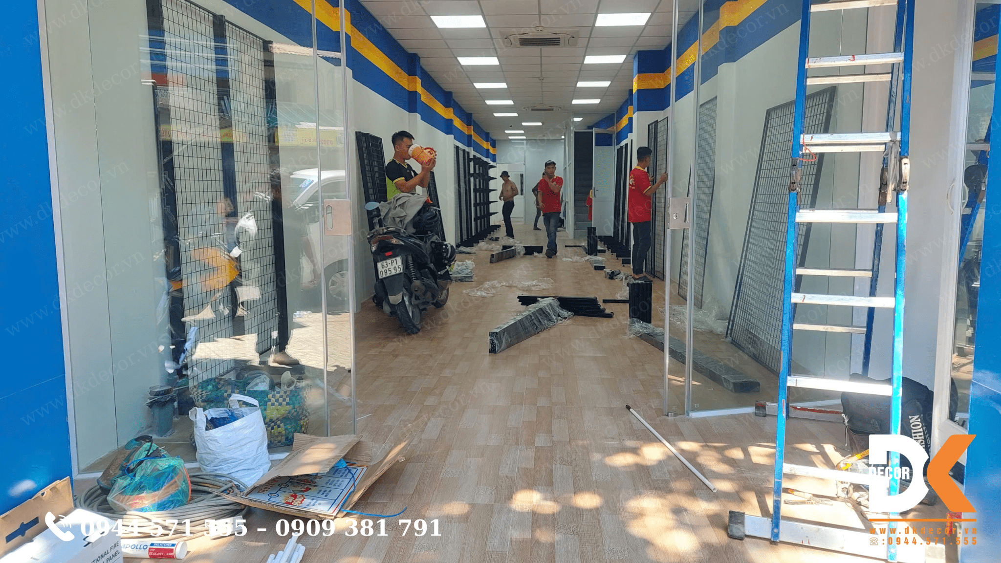 Thi Công Cửa Hàng Tiện Lợi N25 Tại Tiền Giang