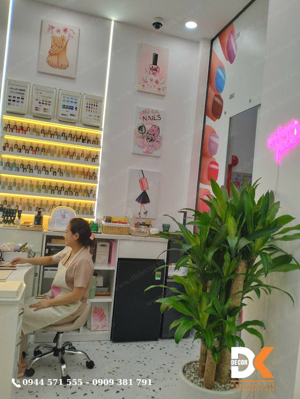 Thi Công Tiệm Nail Spa Meli Beauty Thi Công Tiệm Nail Spa Meli Beauty