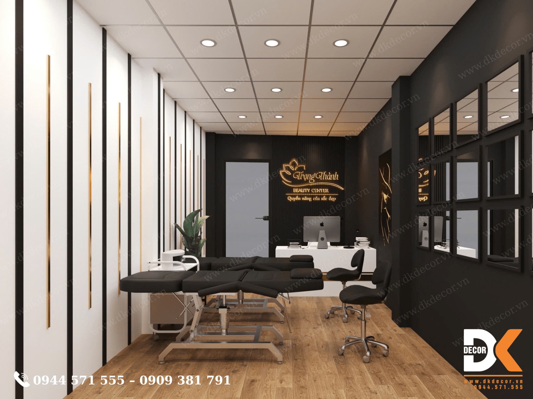 Thiết Kế Phòng Tư Vấn Phun Xăm Trọng Thành - Bình Thạnh