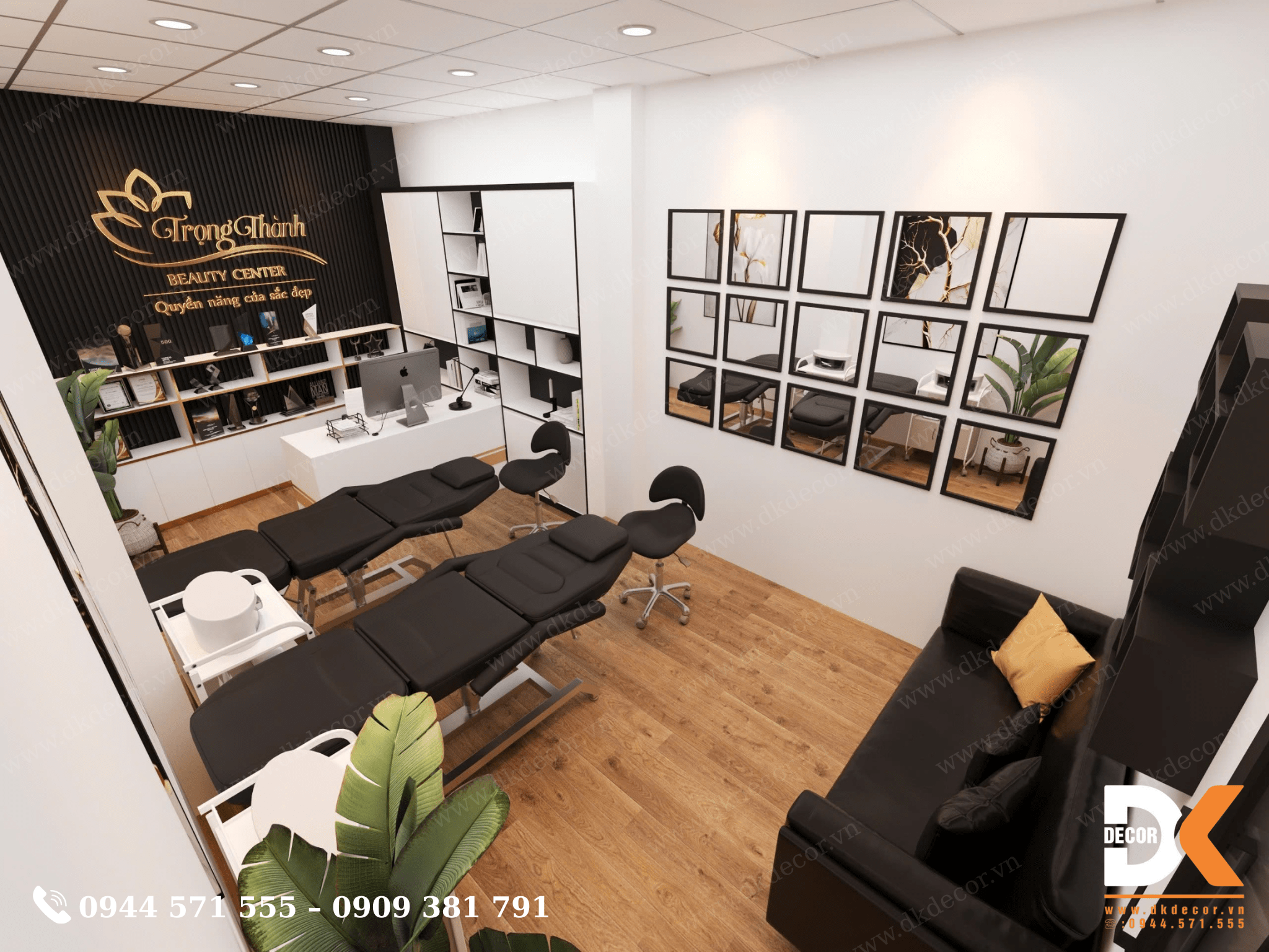 Thiết Kế Phòng Tư Vấn Phun Xăm Trọng Thành - Bình Thạnh