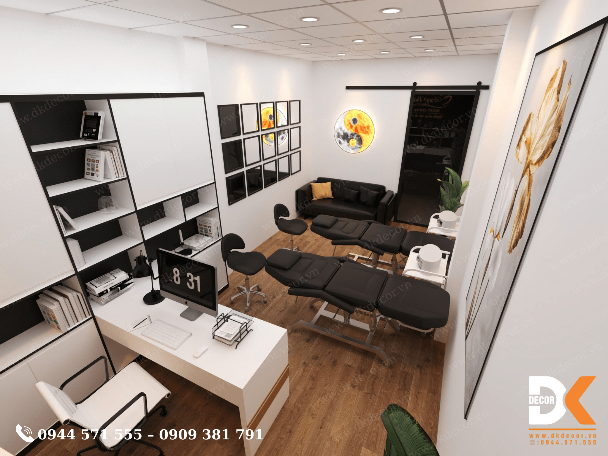 Thiết Kế Phòng Tư Vấn Phun Xăm Trọng Thành - Bình Thạnh