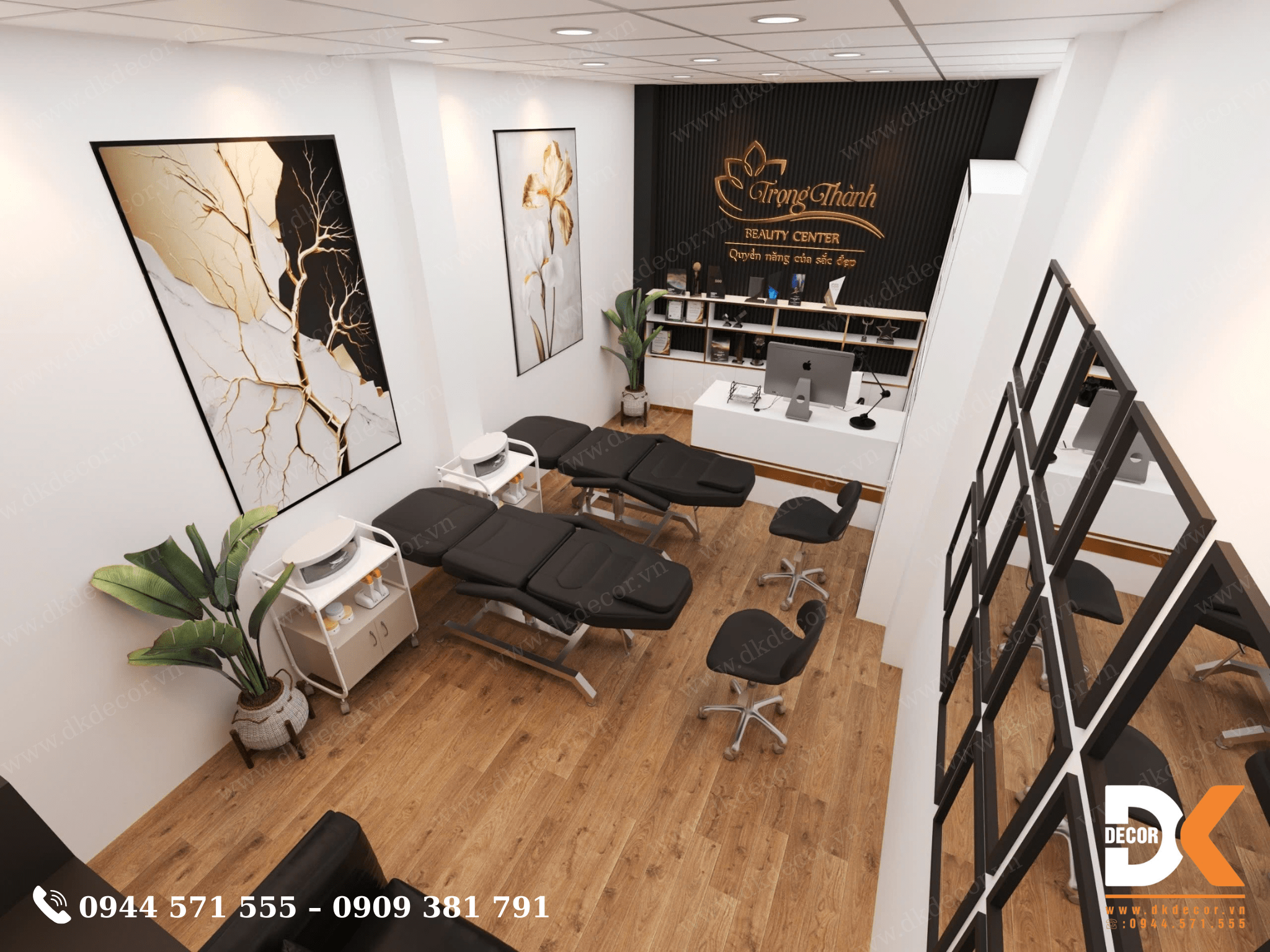 Thiết Kế Phòng Tư Vấn Phun Xăm Trọng Thành - Bình Thạnh