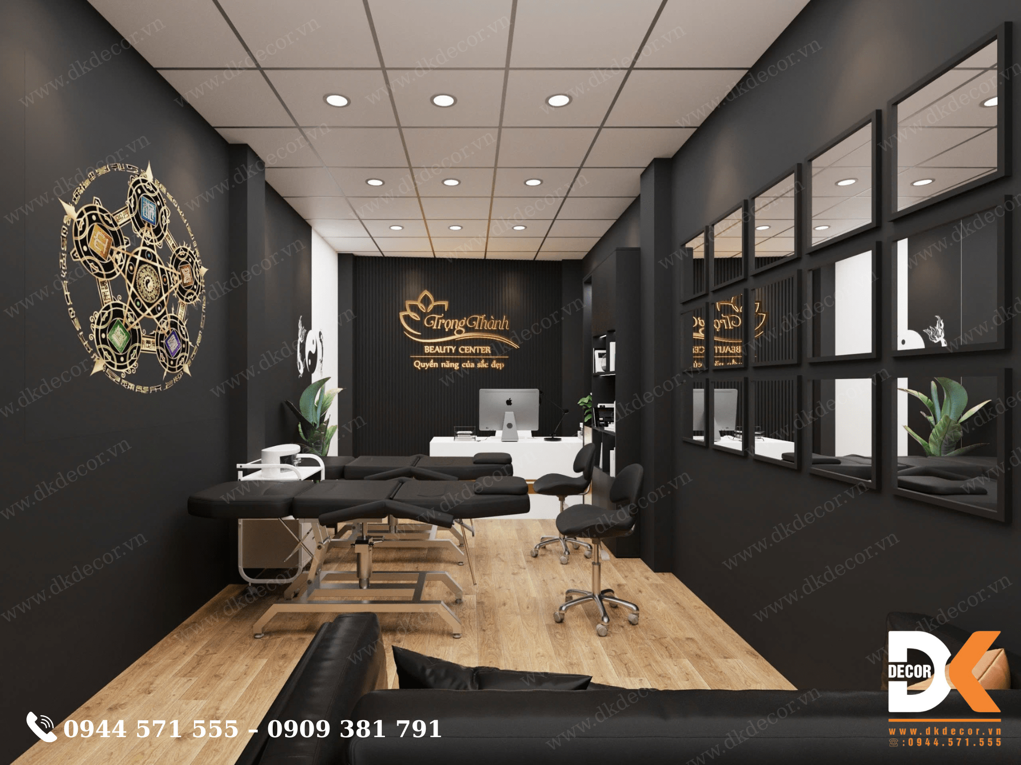 Thiết Kế Phòng Tư Vấn Phun Xăm Trọng Thành - Bình Thạnh