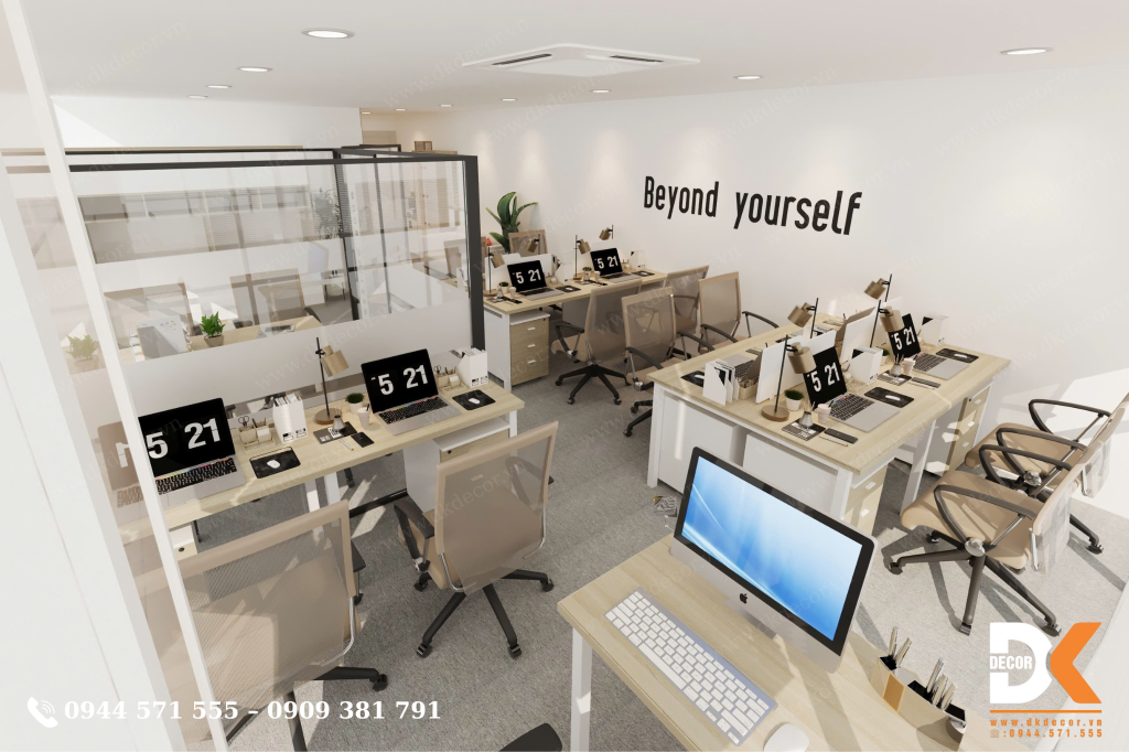thiết kế văn phòng tại tân bình