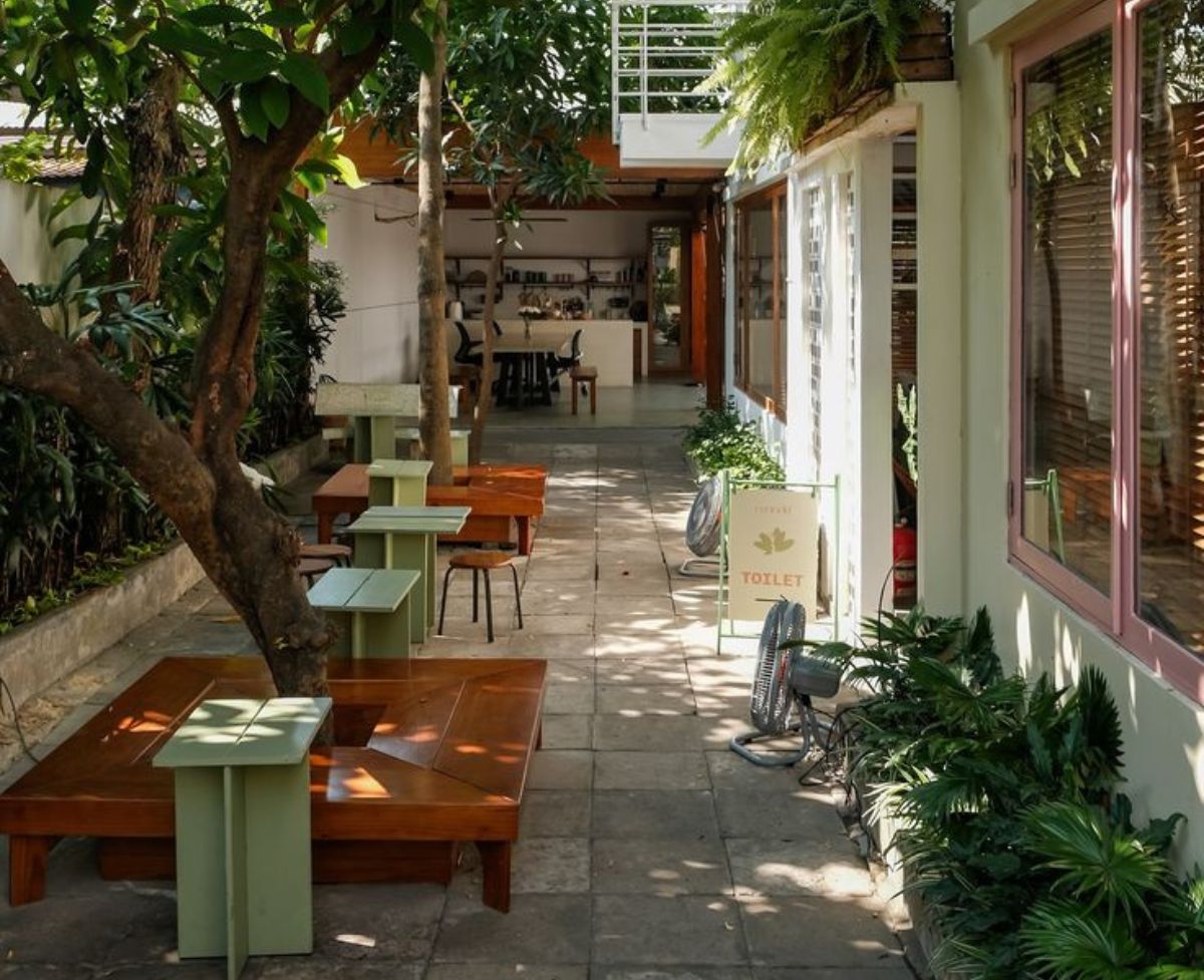 phong cách quán cafe modular