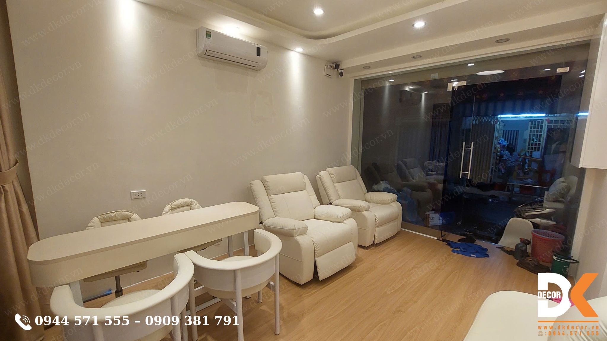 Thi Công Tiệm Nail Spa Navii