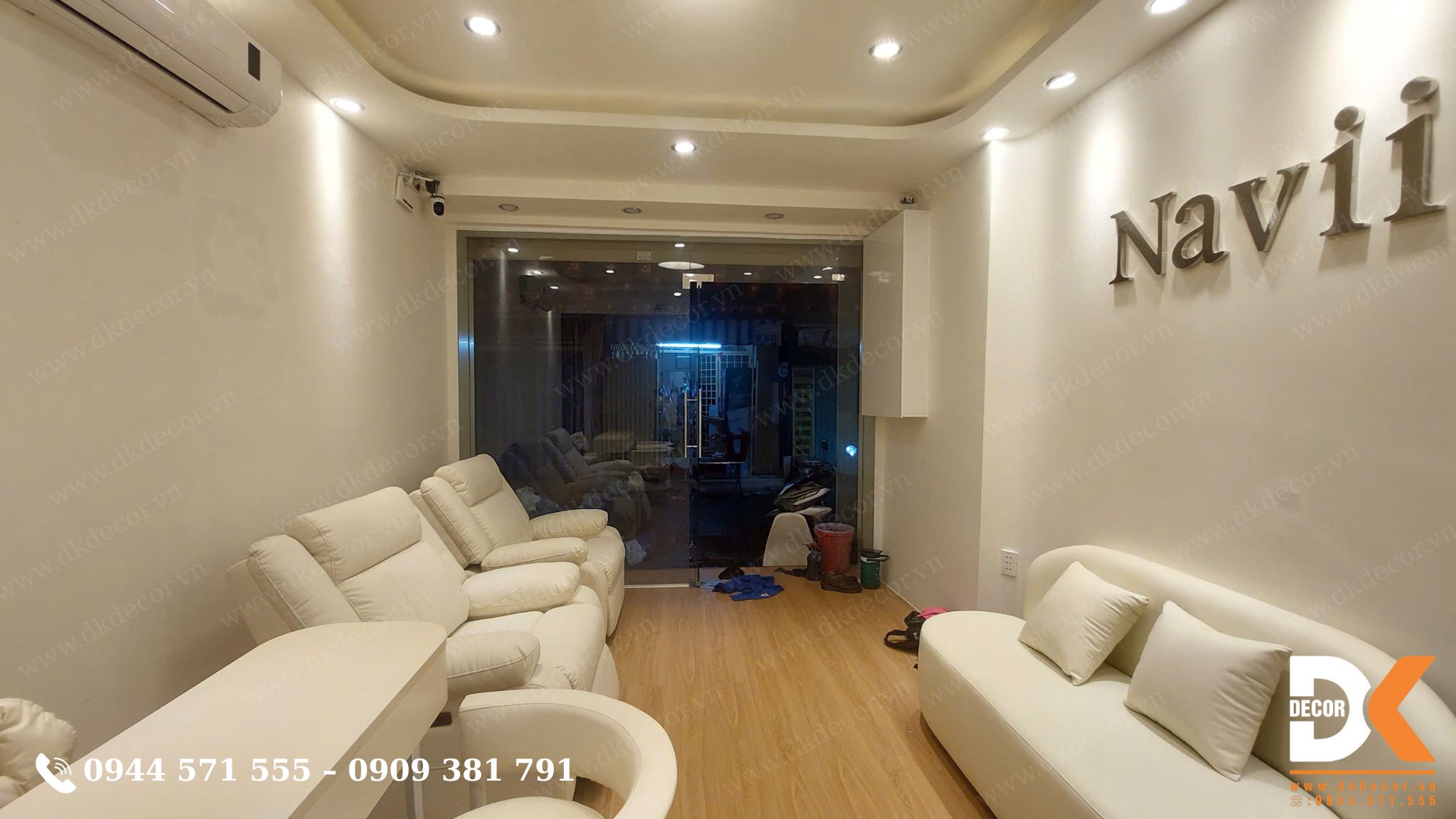 Thi Công Tiệm Nail Spa Navii