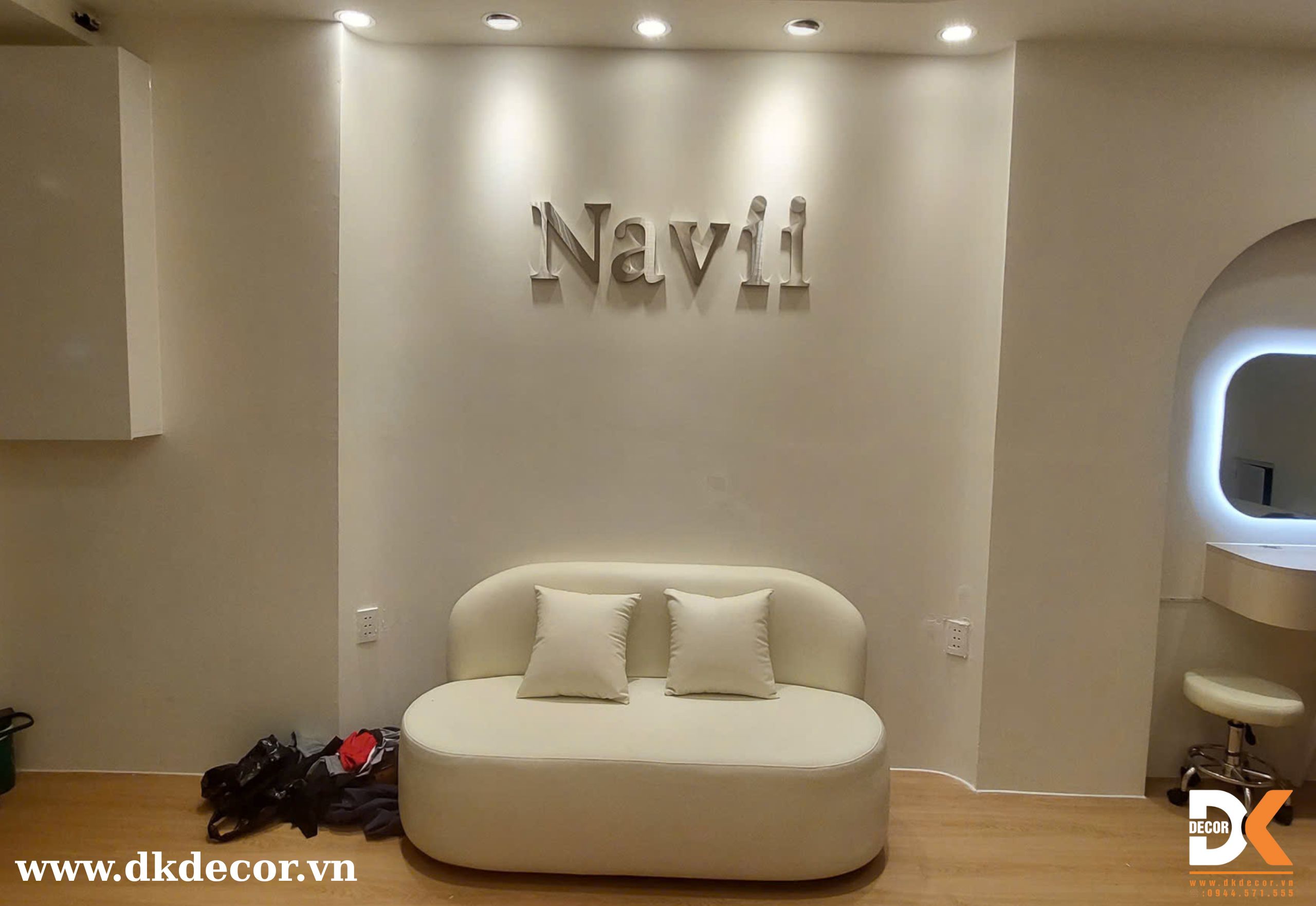 Thi Công Tiệm Nail Spa NAVII [Quận 3] 