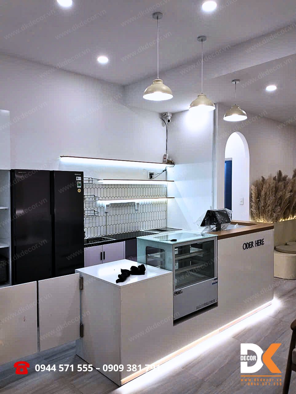 quầy bar quán coffee yuna