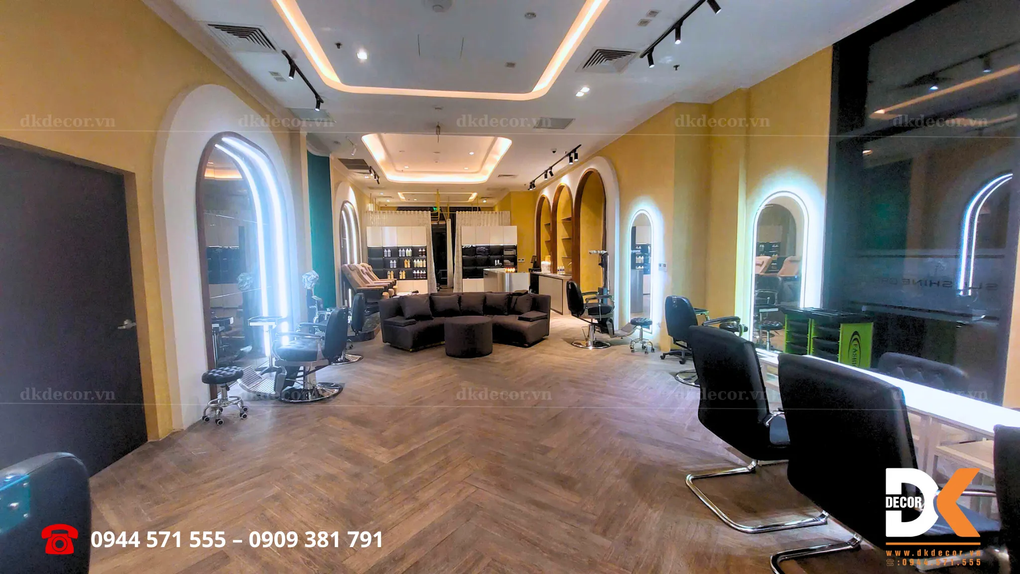 không gian tiệm salon amimi