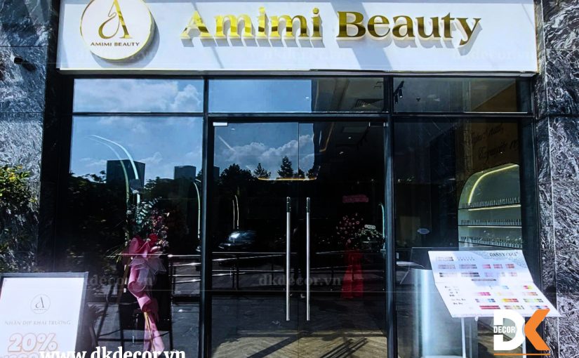 Thi Công Tiệm Salon Amimi Beauty #Quận 7