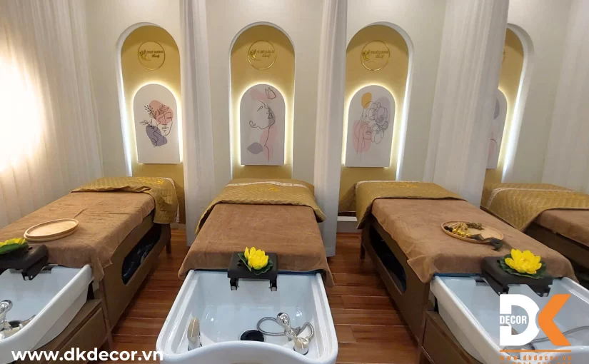 Thi Công Spa Thùy Dương Beauty – 180m2