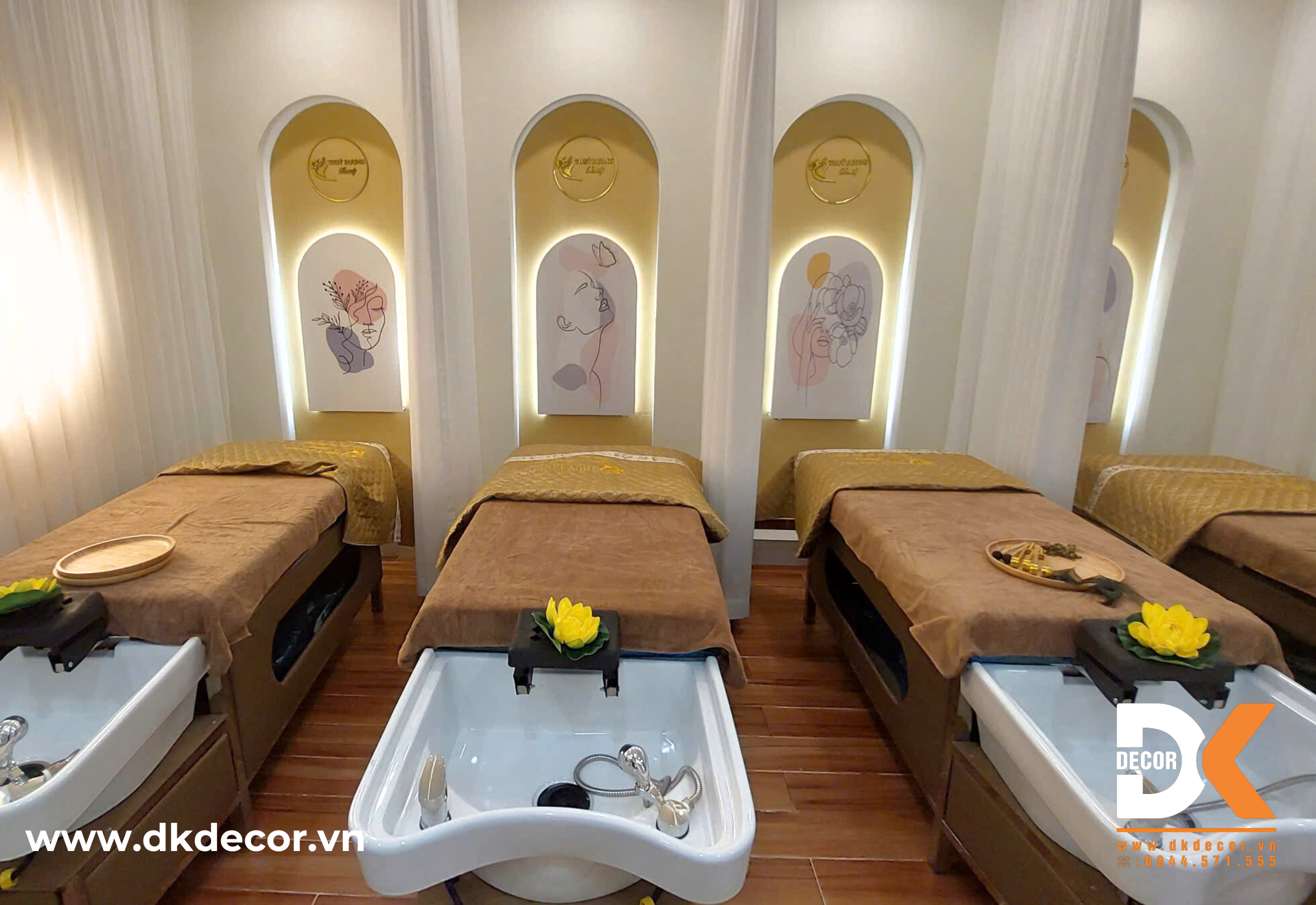 Thi Công Spa Thùy Dương Beauty – 180m2 