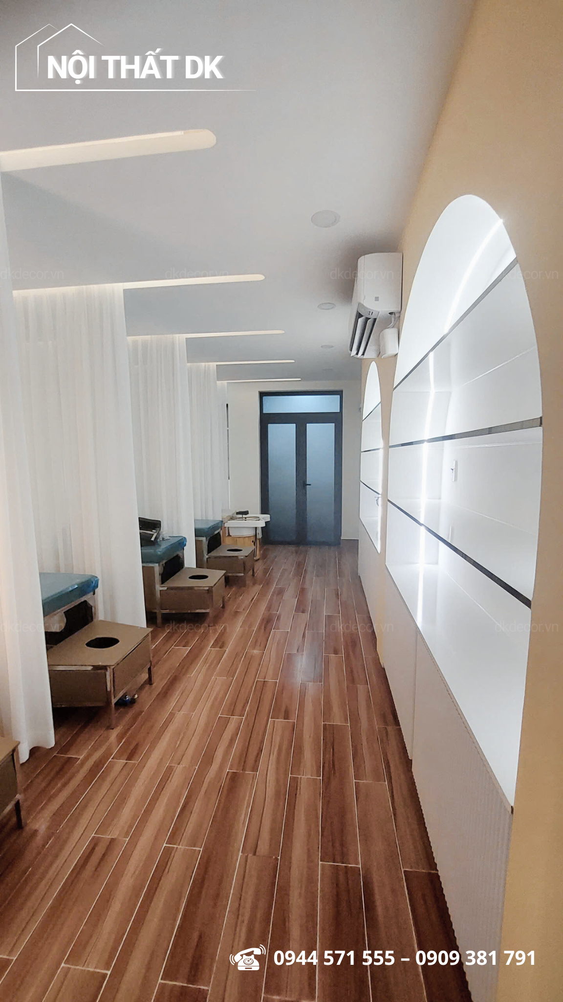 khu vực lối đi spa thùy dương spa 