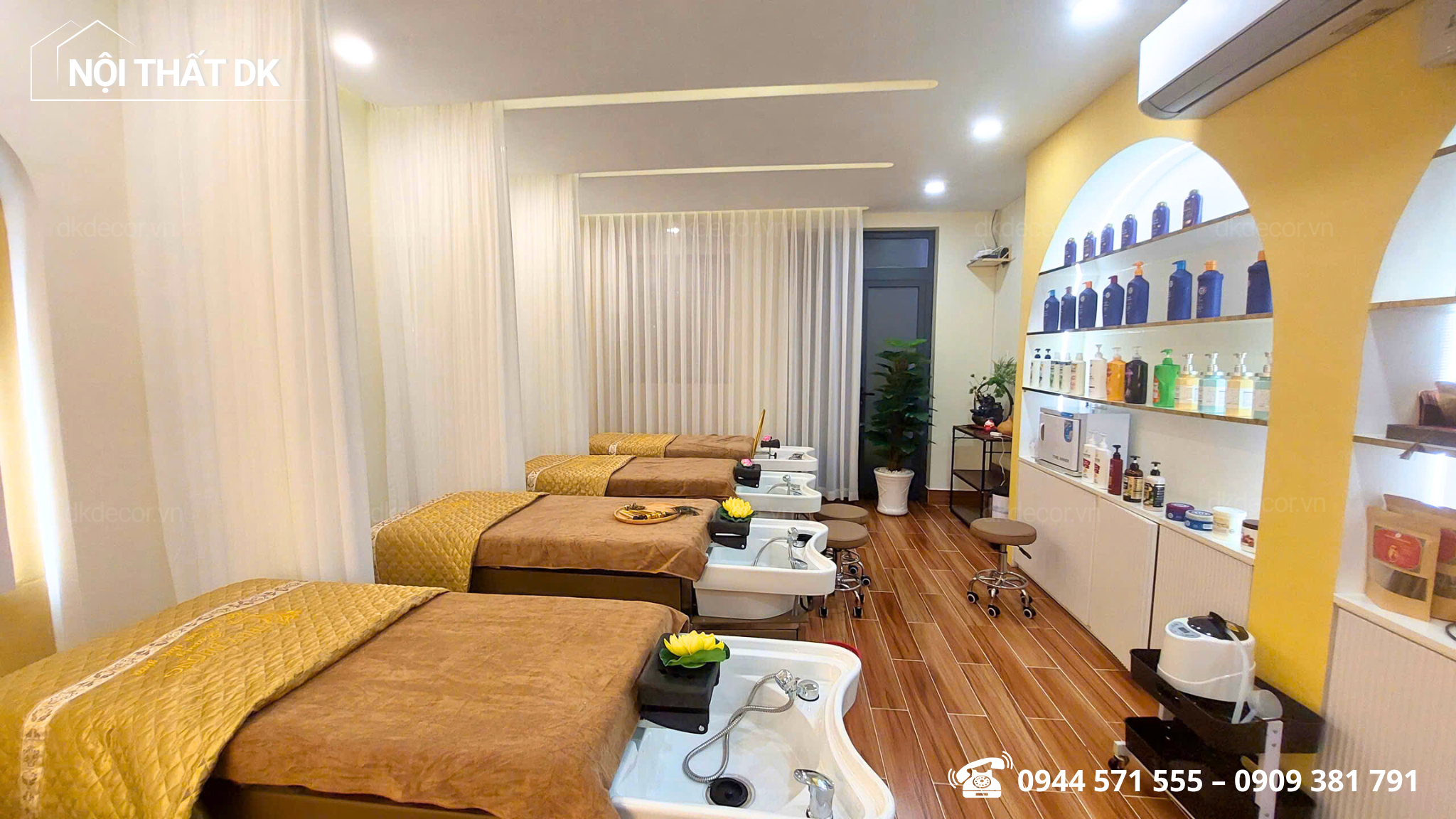 khu vực spa thùy dương beauty