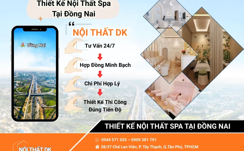 Thiết Kế Nội Thất Spa Tại Đồng Nai