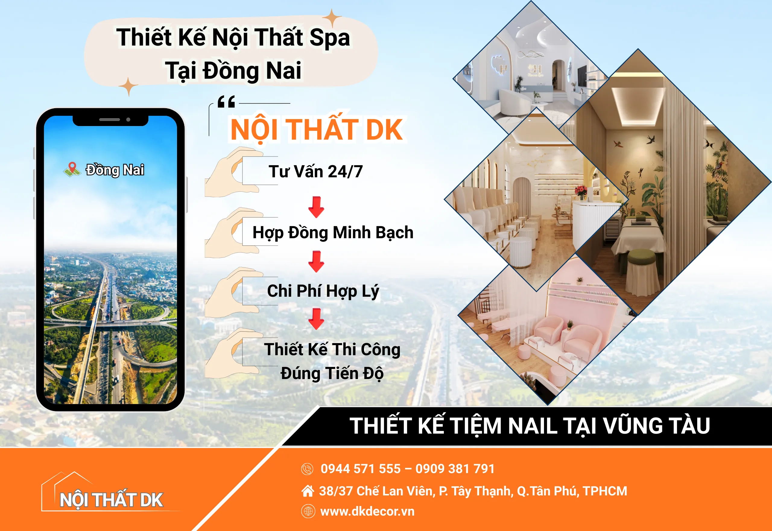 Thiết Kế Nội Thất Spa Tại Đồng Nai 