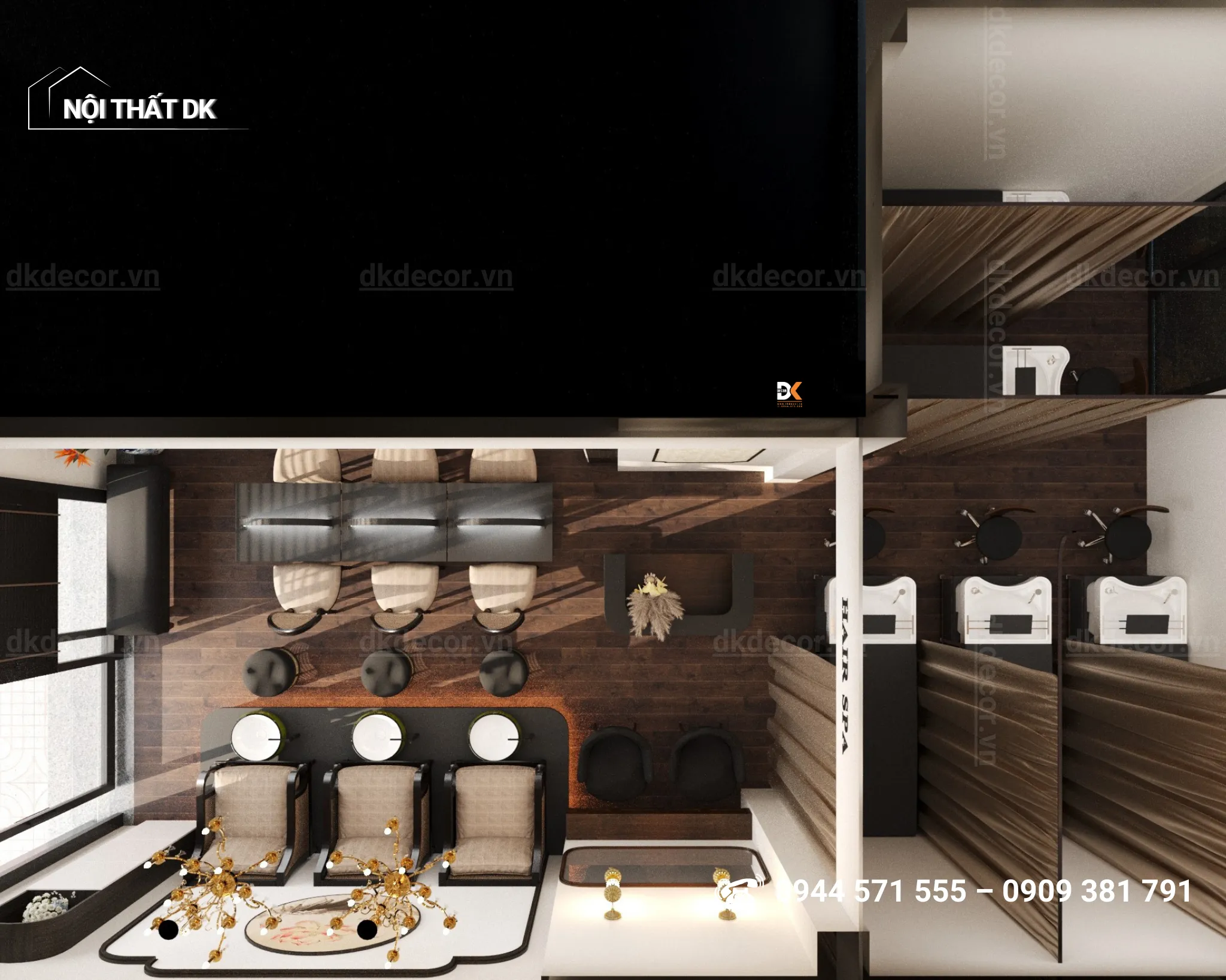 thiết kế tiệm nail navii 35m2 quận 1 thiết kế tiệm nail navii 35m2 quận 1