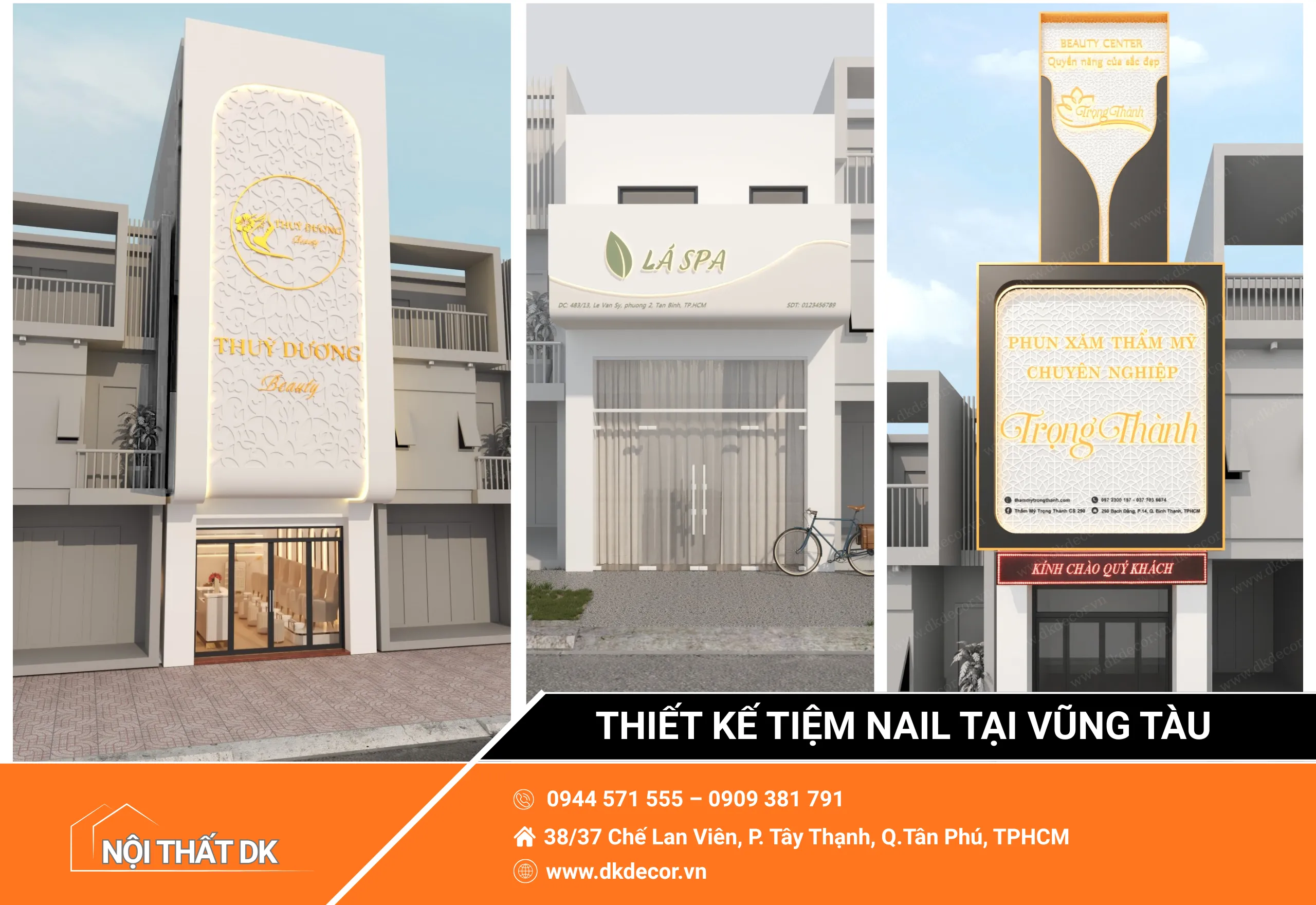 Thiết Kế Tiệm Nail Tại Vũng Tàu 