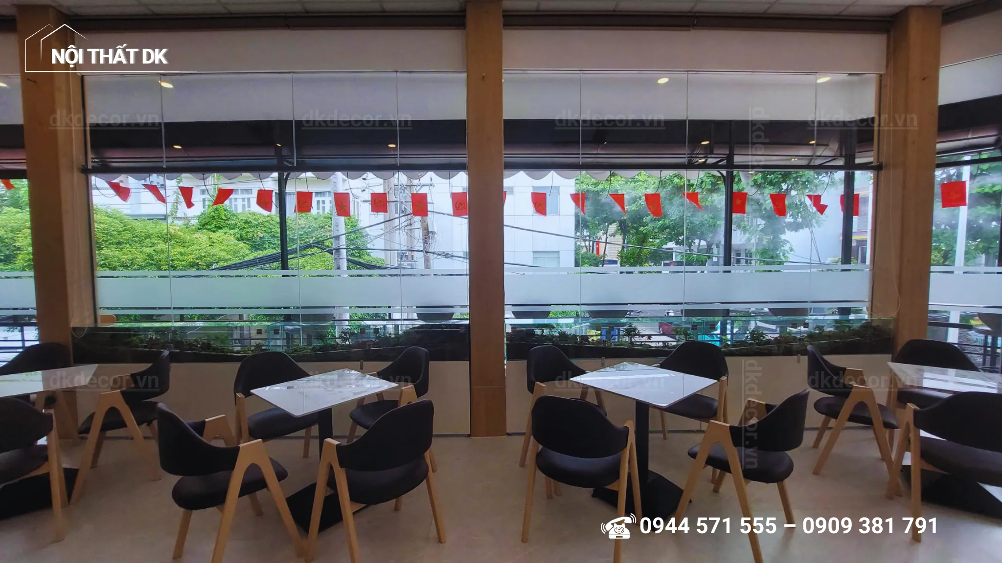 thi công quán coffee gia khang thủ đức 