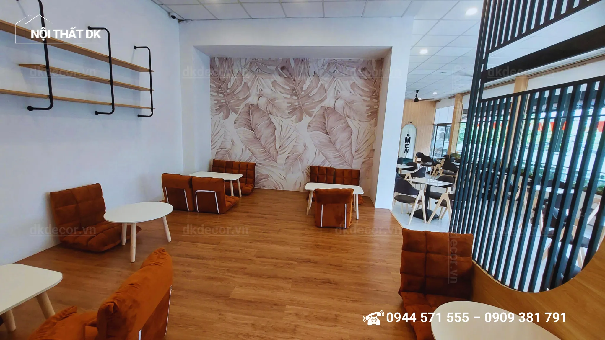 thi công quán coffee gia khang thủ đức 