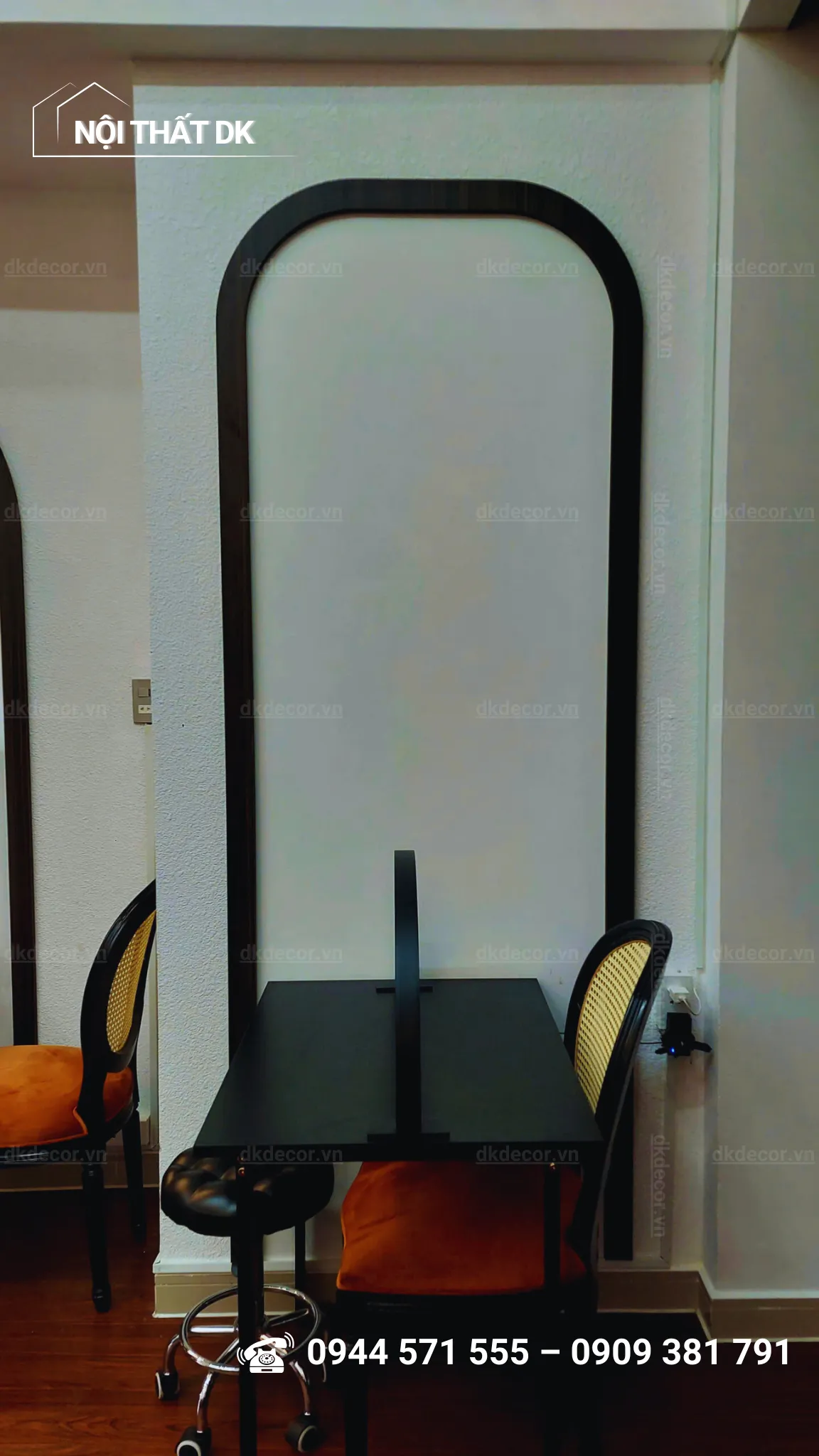 thi công tiệm nail navii quận 1 35m2