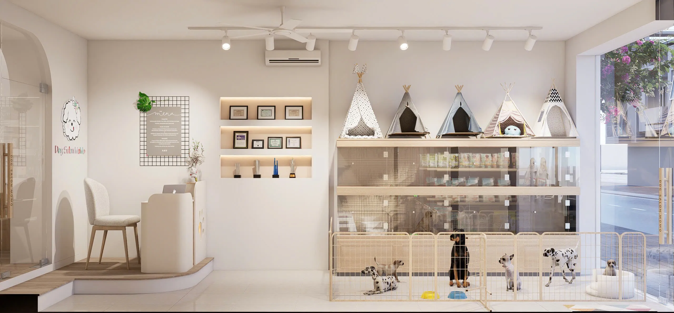 Mẫu Thiết Kế Shop Thú Cưng Petshop Đẹp TPHCM