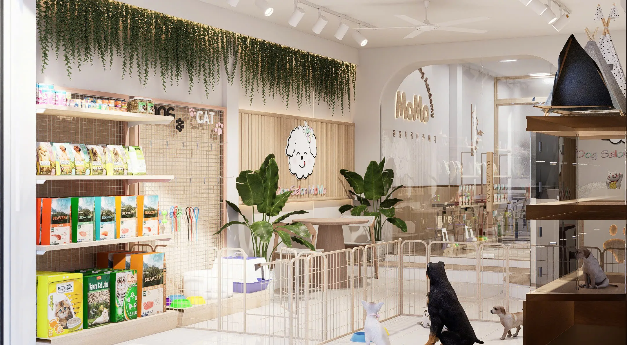 Mẫu Thiết Kế Shop Thú Cưng Petshop Đẹp TPHCM