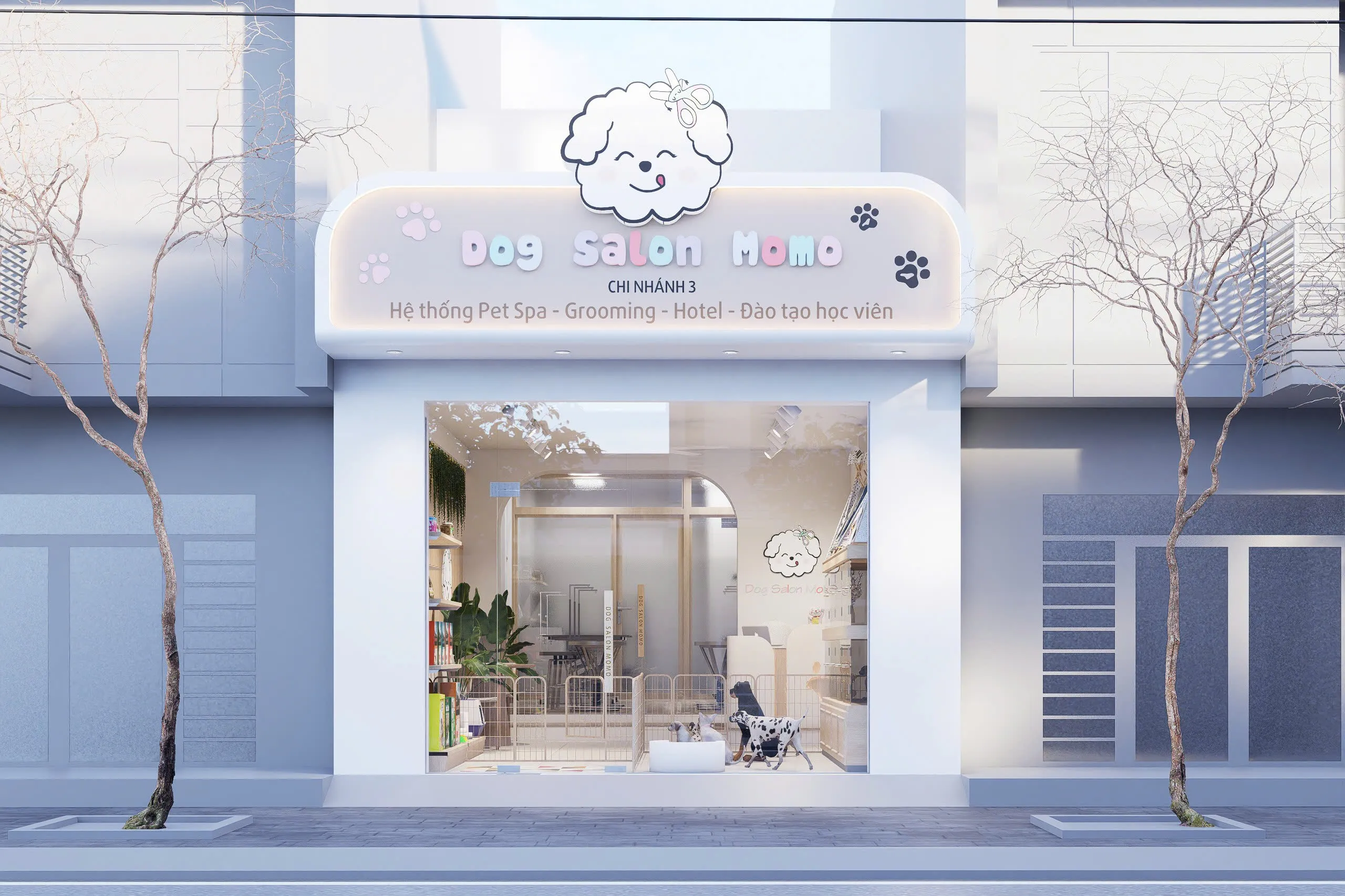Mẫu Thiết Kế Shop Thú Cưng Petshop Đẹp TPHCM